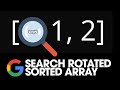 Search in Rotated Sorted Array - 33. LeetCode - Java