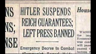 27th February 1933: Arson attack causes the Reichstag Fire