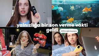 Benimle Bir Gün🍄| Online Eğitim, Türkiye’de yaşayan herkesin çantasında bulunması gerekenler VLOG💨