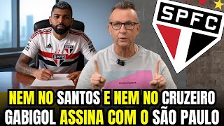 NETO SOLTOU A BOMBA! Artilheiro GABIGOL FECHA com o TRICOLOR! notícias do SÃO PAULO FC!