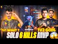 1v2  GODLIKE 💀 1v1 SCOUT 🔥 SOLO 6 FINISH | QUALIFIED ?