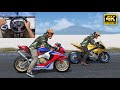 Honda CBR 1000RR & Yamaha YZR-M1 | The Crew 2 | Logitech G29 Gameplay