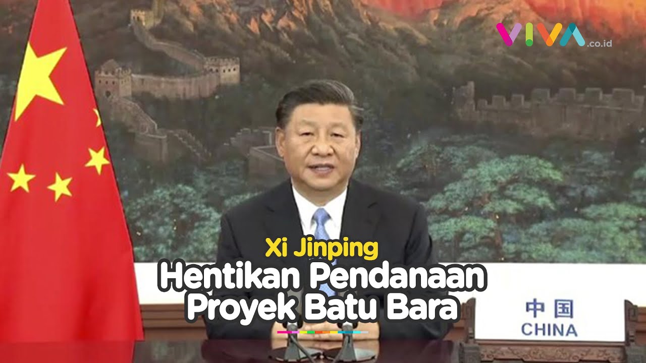 China Janji Akan Stop Pendanaan Batu Bara Di Luar Negeri - YouTube