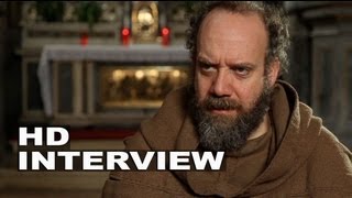 Romeo and Juliet: Paul Giamatti "Friar Laurence" On Set Movie Interview | ScreenSlam