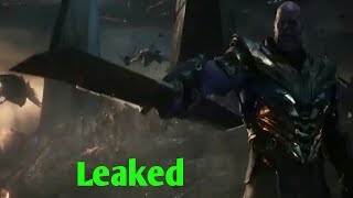 avengers endgame full leaked footage || avengers endgame leak footage
