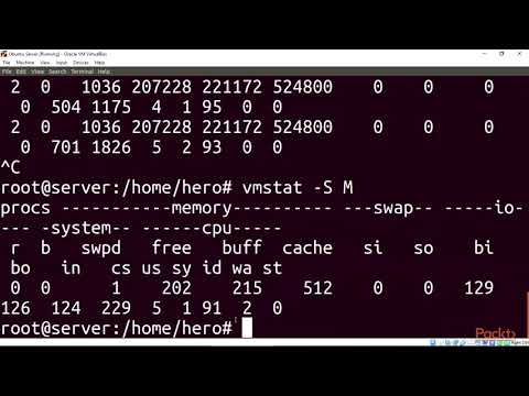 Performance Monitoring and Tuning for Linux 5: Subsystem Analysis with vmstat packtpub.com
