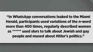 Florida International University Republicans’ racist group chat leaked