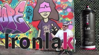 Old School Graffiti + Mini 3d Tutorial - Feat: Lak By Ironlak