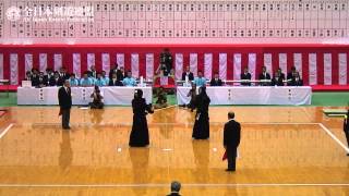 T.SEKIGAWA -1D S.UCHIHAMA - 60th All Japan TOZAI-TAIKO KENDO TAIKAI - MEN 29