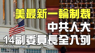 美最新一輪制裁 中共人大14副委員長全入列