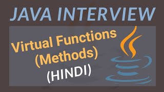 What is Virtual Function in Hindi | Virtual Function in Java | #12