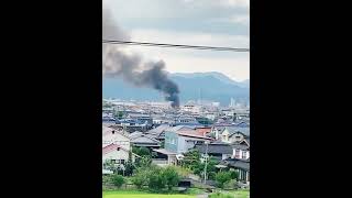 大分県日田市日高で火事 2023年9月12日