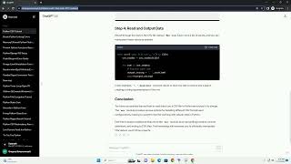 Python Read CSV and output to strings