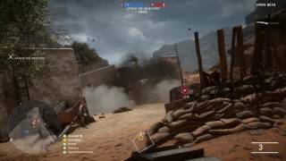 Battlefield 1 | 戦車でラッシュモードをプレイ【ダステル】