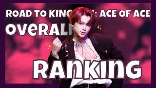 ranking all road to kingdom 2: ace of ace groups, performances & aces (+my opinions)