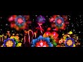 1 HOUR (FULL HD) - FULL COLOR FLOWERS - VISUAL LOOPS / VJ / MOTION GRAPHICS / ANIMATION / 3D