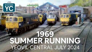 Yeovil Central Model Railway Running Session July 2024