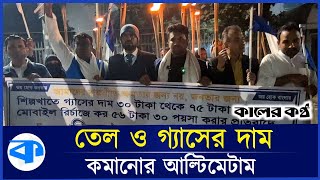 গ্যাস ও তেলের দাম বৃদ্ধিসহ কলরেটের কর বৃদ্ধির প্রতিবাদে রাজধানীতে মশাল মিছিল | Torch Procession