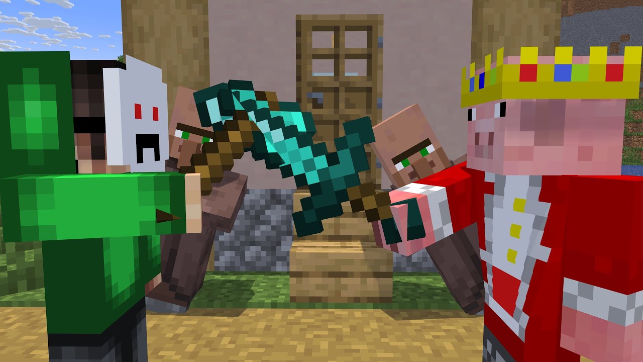 Dream Vs Technoblade - Minecraft Animation - YouTube