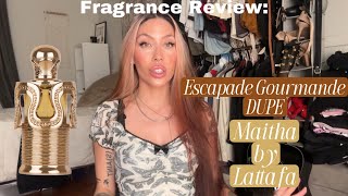 Best Escapade Gourmande Dupe? | Unboxing Maitha by Lattafa | WTVox Vlog x65