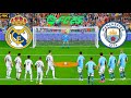 Ronaldo-Mbappé-Bellingham-Vinicius-Benzema vs Messi-Neymar-Haaland-Rodri-Foden Penalty Shootout 4K