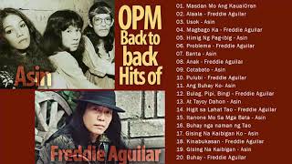 Asin, Freddie Aguilar Greatest Hits NON-STOP || Freddie Aguilar, Asin tagalog Love Songs Of All Time