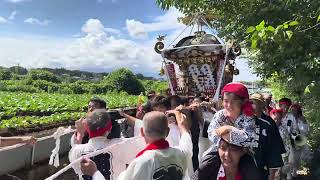 令和5年　用田八雲神社例大祭神輿渡御①