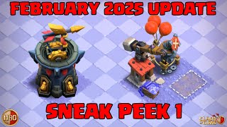 TORRE MULTIFUNZIONE -FEB 2025 UPDATE SNEAK PEEK 1 -Clash of Clans- E387