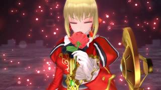 Fate/EXTELLA　ネロ（紅の貴公子）vsエリザベートバートリー　宝具開放　レグナムカエロラムエトジェヘナ（天国と地獄）