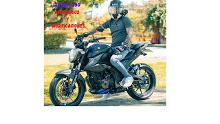 SUZUKI GIXXER 250 PERSONALIZADA ( accesorios y modificaciones )