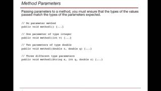 Introduction to Java Module 6