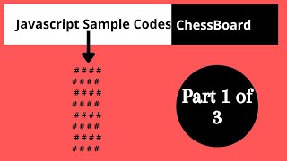 Javascript Sample Codes: Chessboard JavaScript program
