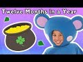 Twelve Months In a Year + More | HAPPY NEW YEAR SONG | Mother Goose Club Phonics Songs