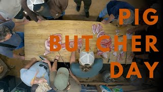 HELPING OUT THE HOLLARS | PIG BUTCHER DAY