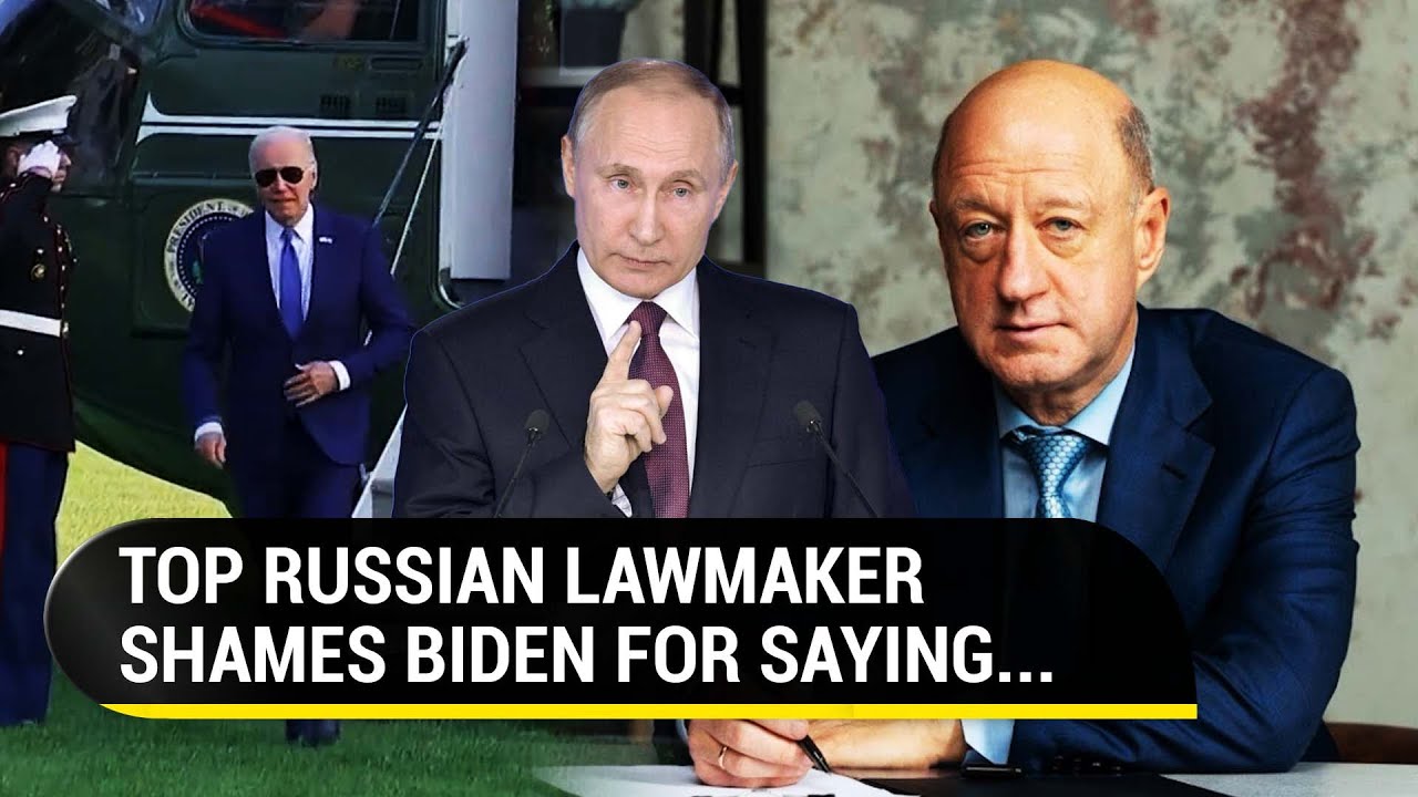 'If Biden Doesn't Understand...': Angry Russian Lawmaker Slams US ...