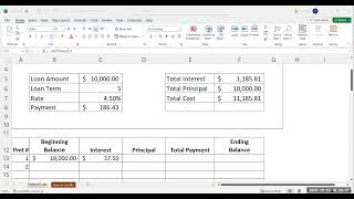 Excel - Chapter 2 Excel Project