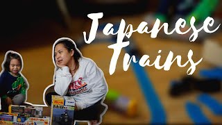 UNBOXING TAKARA TOMY PLARAIL TRAIN SET JAPAN I YOSHITSUNE + DISNEYS WINNIE THE POOH ENGINE