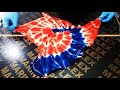 HOW TO TIE DYE | #5 PATRIOTIC RED AND BLUE | DIY