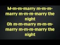 Marry The Night Lady GaGa Lyrics