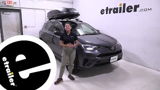 etrailer | Mount: Yakima SkyBox 21 Rooftop Cargo Box on a 2017 Toyota RAV4