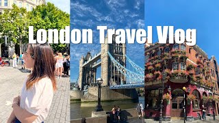 LONDON TRAVEL VLOG of a Korean girl - Best things to do in Central London