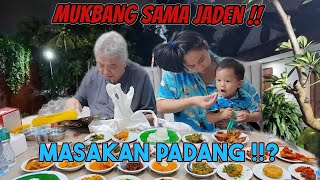 JENGUK JADEN OPAH BAWA BANYAK MAKANAN !!