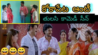 Tulasi movie comedy scenes /kokapeta aunty comedy/venkatesh/Nayanthara