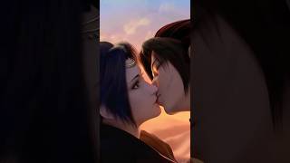 xiao yan and yun zhi kiss