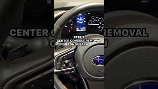 How to Remove Subaru Gear Shifter Tutorial (Part 2 of 3) #shorts