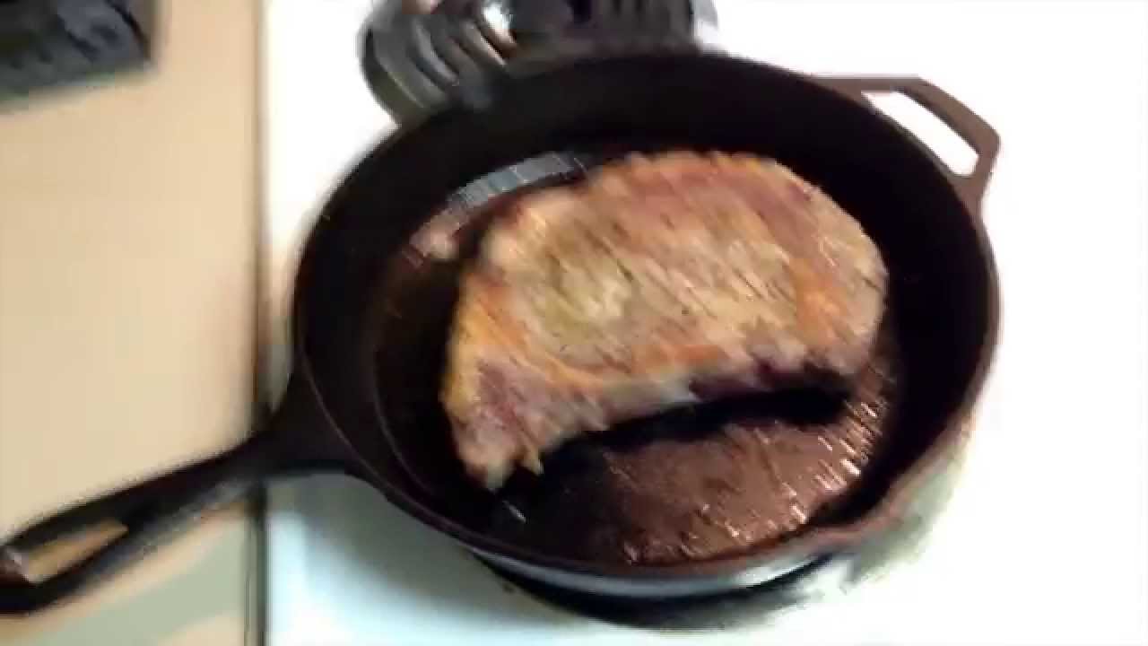 How To Cook Ribeye Steak On The Stove - YouTube