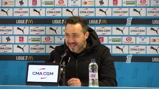 OM-Le Havre : Roberto De Zerbi \