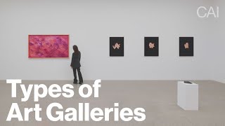 6 Types of Art Galleries \u0026 How To Identify Them (Watch this before working with galleries!)