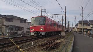 3530F急行新羽島行き　名鉄名古屋本線　岐南駅通過