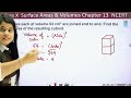 Ex 13.1 Q1  Surface Areas & Volumes  Chapter 13  Class 10 Maths  NCERT